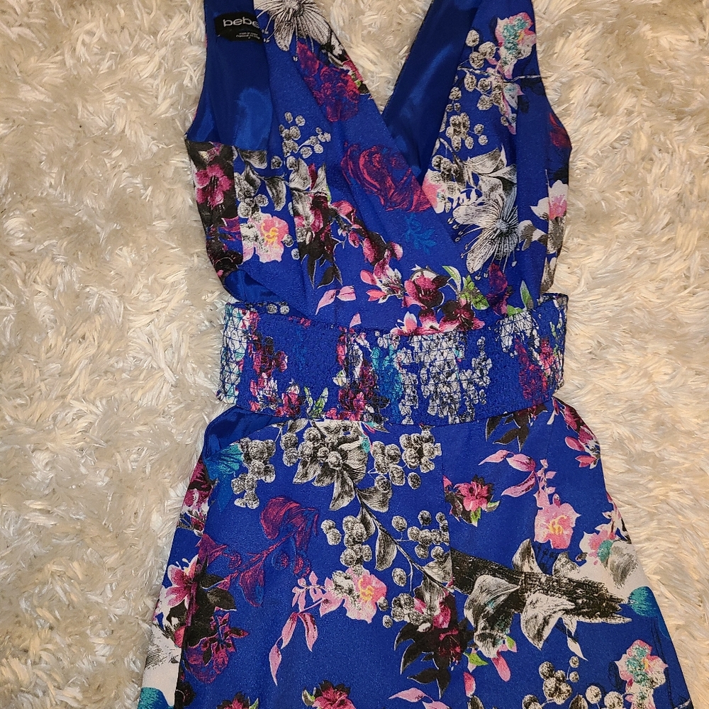 BEBE floral jumpsuut